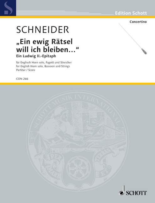 "Ein ewig Rätsel will ich bleiben..."